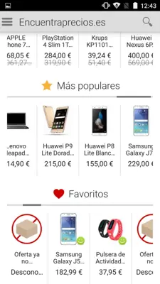 Encuentraprecios android App screenshot 0