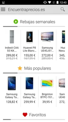 Encuentraprecios android App screenshot 4